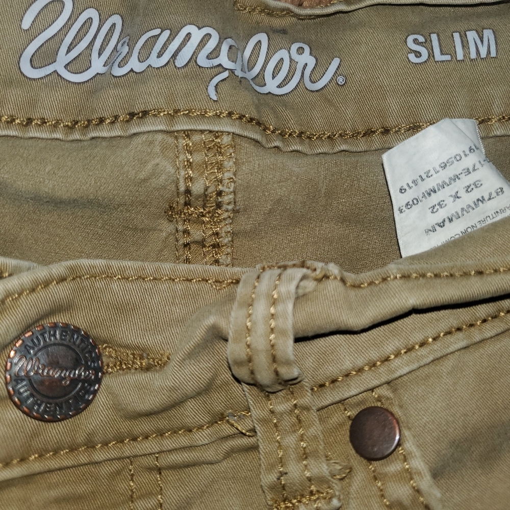 Wrangler khaki pants